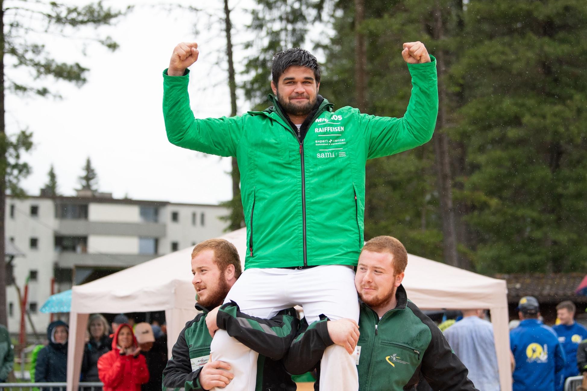 Festsieger Jeremy Vollenweider. (Bild: Taria Hösli)